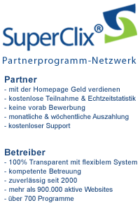 Superclix.de - Das Partnerprogramm - Netzwerk